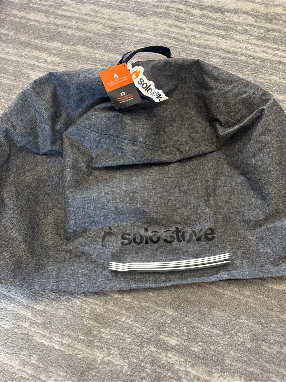 Solo Stove Bonfire Charcoal Gray Storage Carry Cover